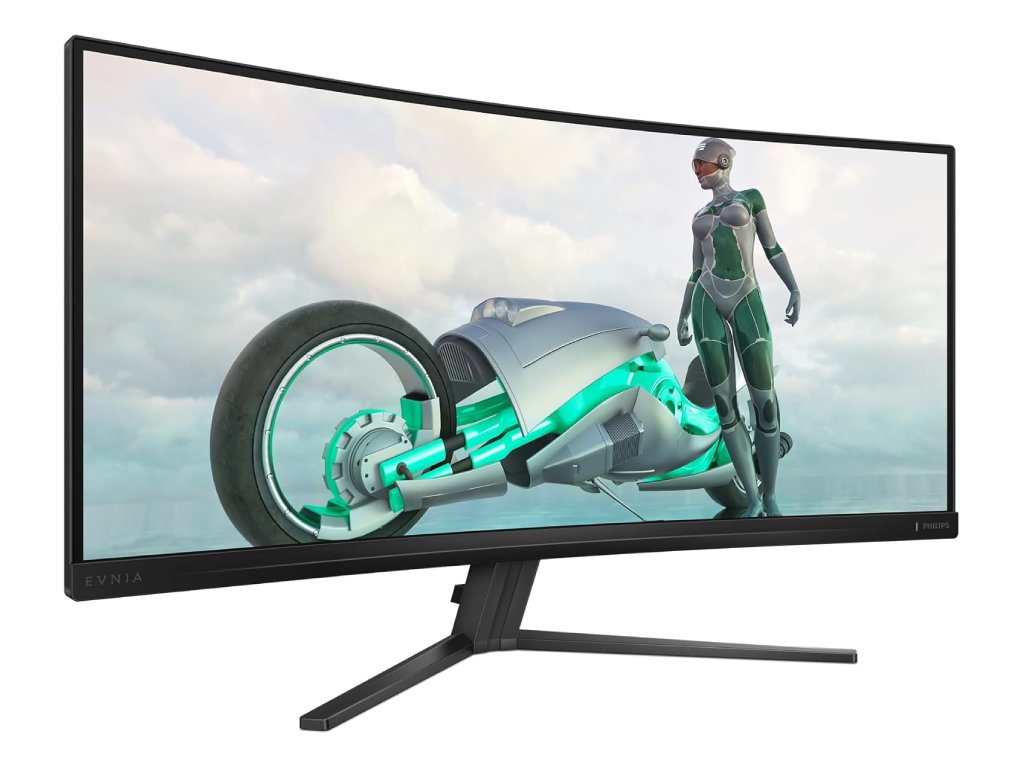 PHILIPS_ 34 inča Evnia 34M2C3500L/00 UWQHD 3440x1440 Fast VA 180 Hz zakrivljeni gaming monitor